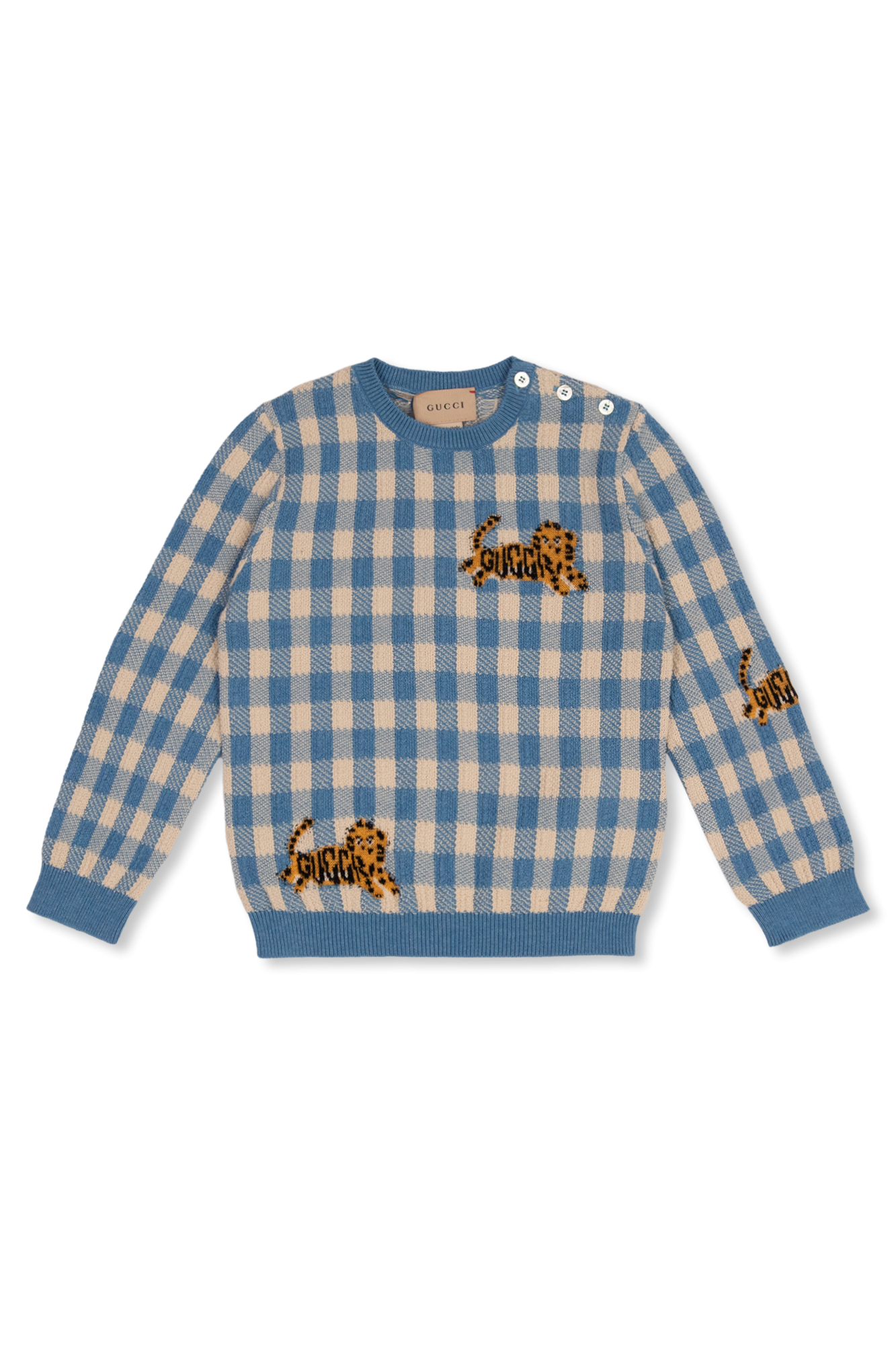 Gucci Kids Cardigan with animal pattern | Kids's | Vitkac